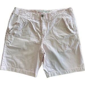 Men's American Eagle Prep Length 9" Light Pink Chino Shorts Size 36